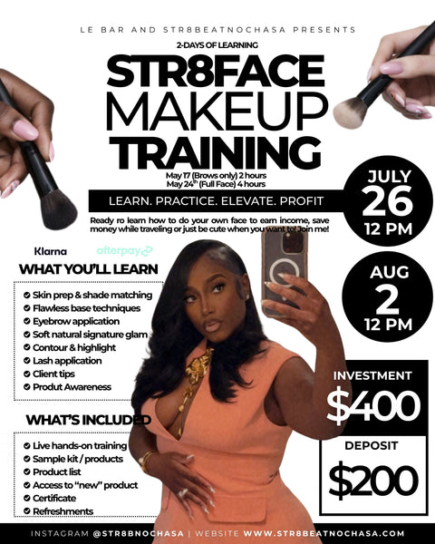 Str8Face 2-Day Makeup Class